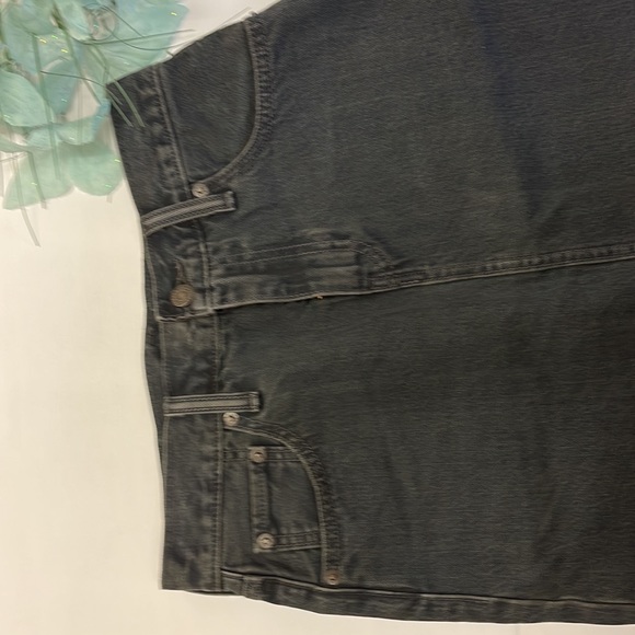 Levi’s red tab black demin skirt - Picture 4 of 7